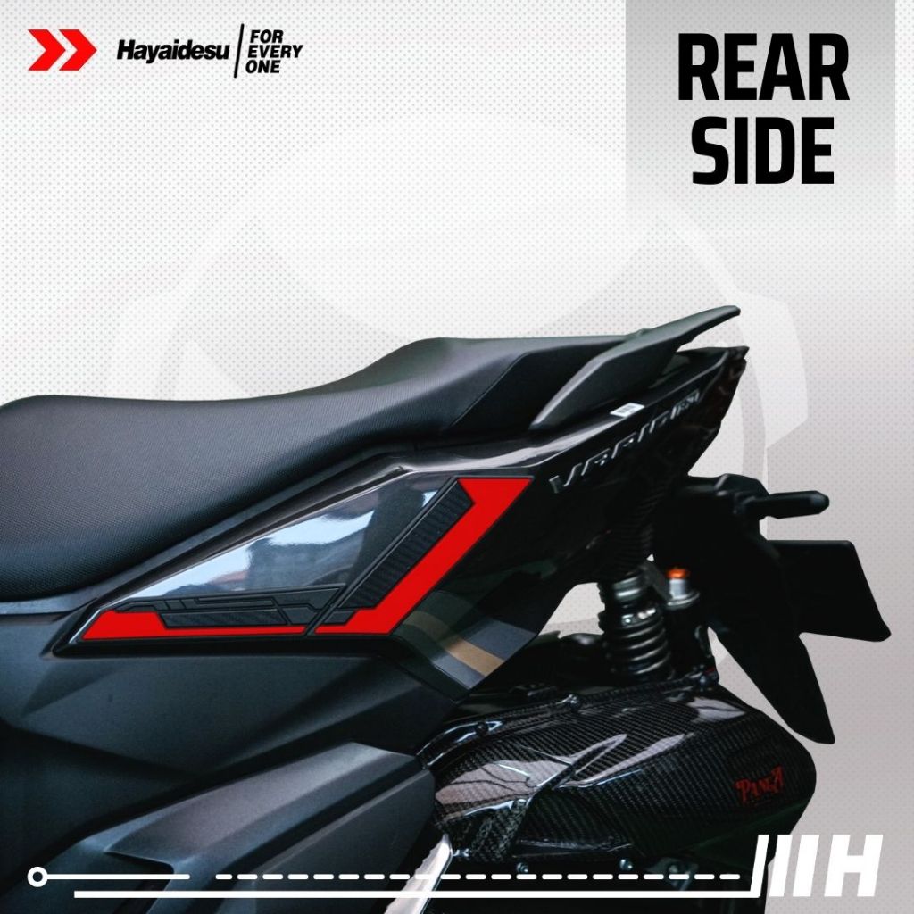 Hayaidesu Vario FI / Click 160 Rear Side Body Protector Cover