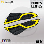 Hayaidesu LEXI 125 Floor Step Boardrest Karpet Motor LEXI 125 Bordes -  Premium Quality
