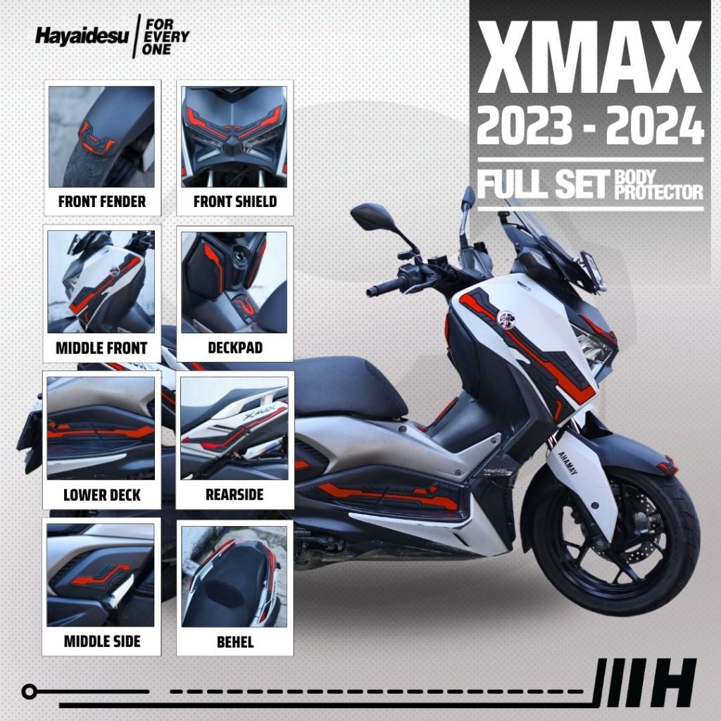 Hayaidesu Yamaha XMAX Connected (2023-2024) Full Set Body Protector Cover