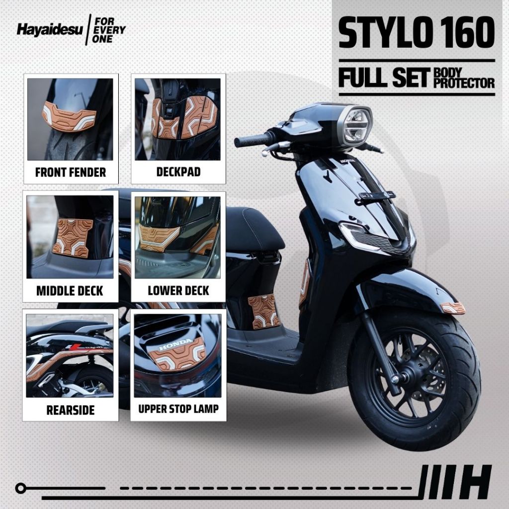 Hayaidesu STYLO 160 Body Protector FULL SETT Cover
