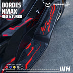 Hayaidesu Floor Step Boardrest Karpet Motor NMAX NEO & TURBO Bordes -  Premium Quality