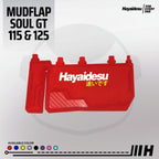 Hayaidesu Mud Flap MIO SOUL GT 125   Aksesoris Variasi Penahan Lumpur