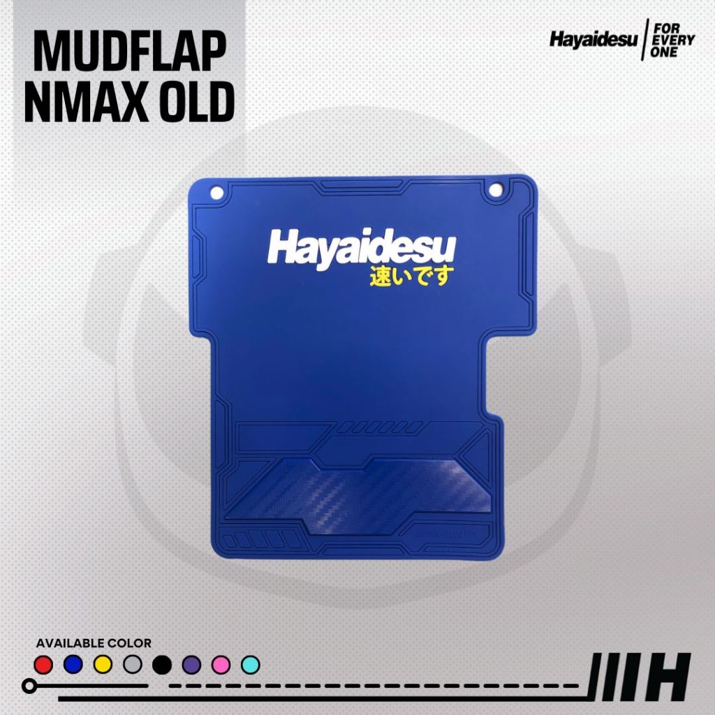 Hayaidesu Mudflap Yamaha NMAX OLD 2015-2019 Aksesoris Variasi Penahan Lumpur - PREMIUM