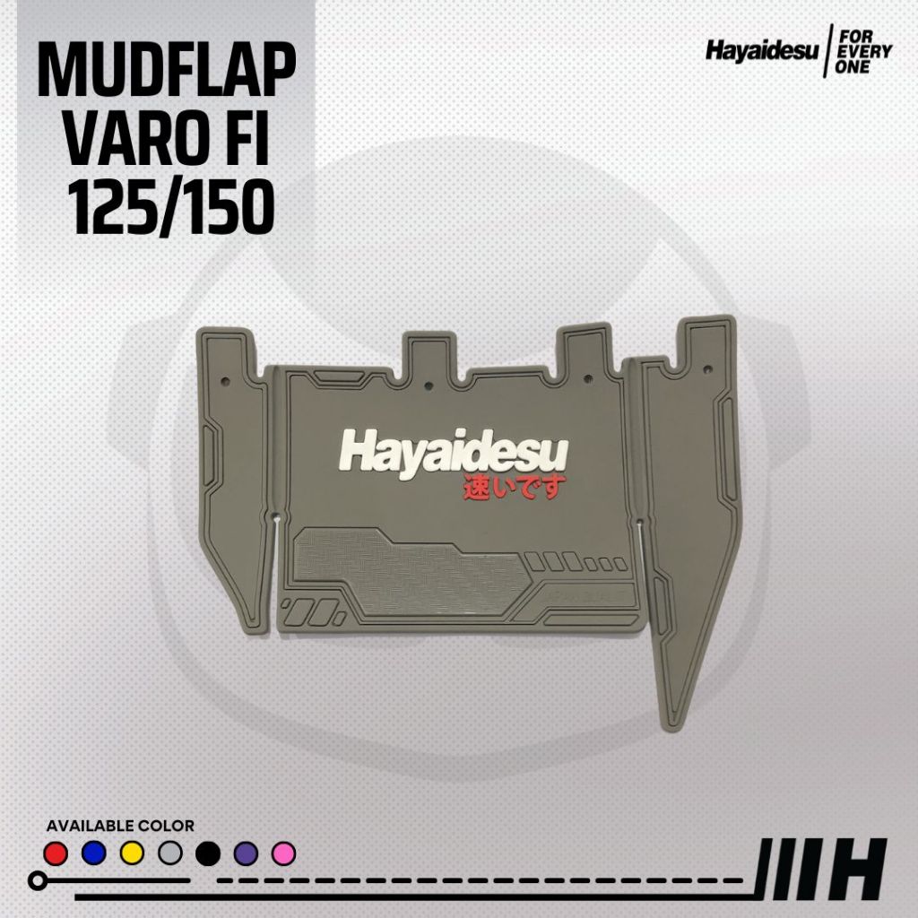 Hayaidesu Mudflap Vario Click 125/150 FI (2015-2025) Penahan Lumpur - PREMIUM
