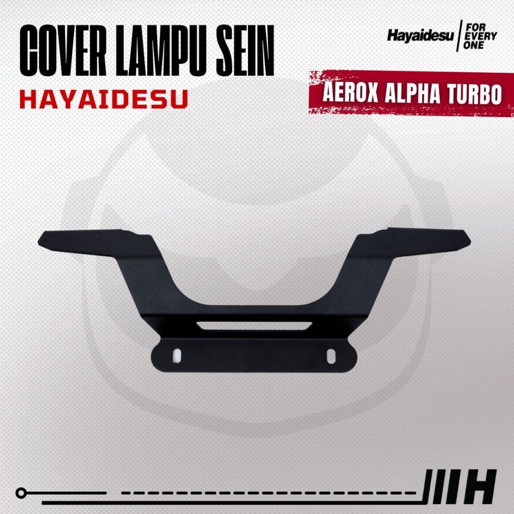 Hayaidesu Cover Pelindung Lampu Sein Belakang AEROX ALPHA Turbo/Standard/Cybercity