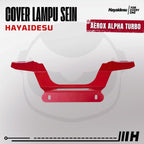 Hayaidesu Cover Pelindung Lampu Sein Belakang AEROX ALPHA Turbo/Standard/Cybercity