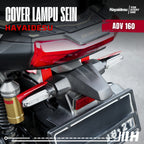 Hayaidesu Cover Pelindung Lampu Sein Belakang Honda ADV 160 (2022-2026) CBS/ABS/ROADSYNC