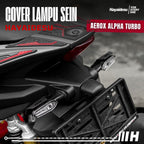 Hayaidesu Cover Pelindung Lampu Sein Belakang AEROX ALPHA Turbo/Standard/Cybercity