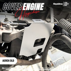 Hayaidesu ENGINE COVER Pelindung Bawah Mesin Motor Yamaha AEROX Old
