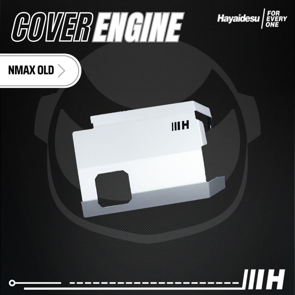 Hayaidesu ENGINE COVER Pelindung Bawah Mesin Motor Yamaha NMAX OLD (2015 - 2019)