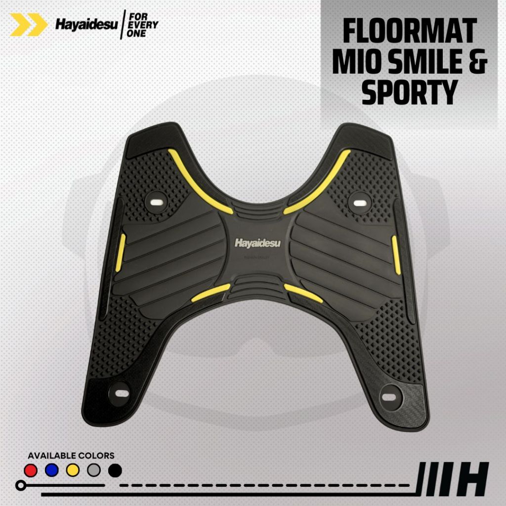 Hayaidesu Floor Mat MIO SMILE & SPORTY Karpet Motor - Premium Quality