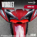 Hayaidesu Winglet Bawah Aerox OLD (2016-2020) - Steel Material Sporty Look High Quality