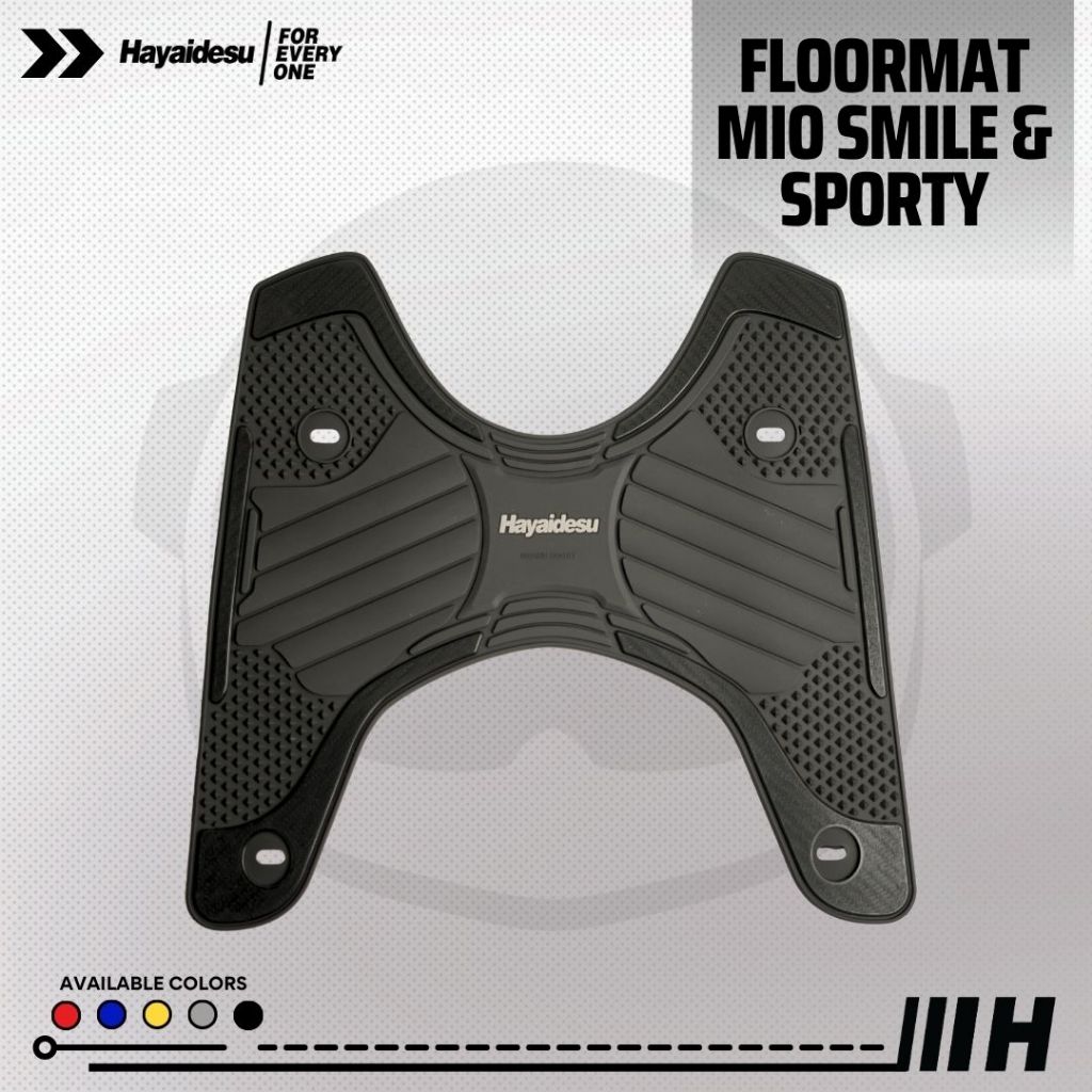 Hayaidesu Floor Mat MIO SMILE & SPORTY Karpet Motor - Premium Quality
