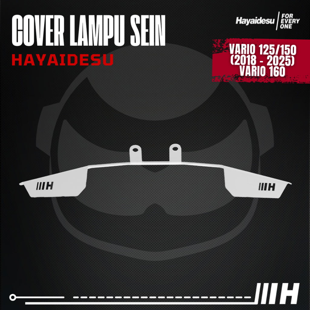 Hayaidesu Cover Pelindung Lampu Sein Belakang VARIO 125/150 (2018-2025) VARIO 160