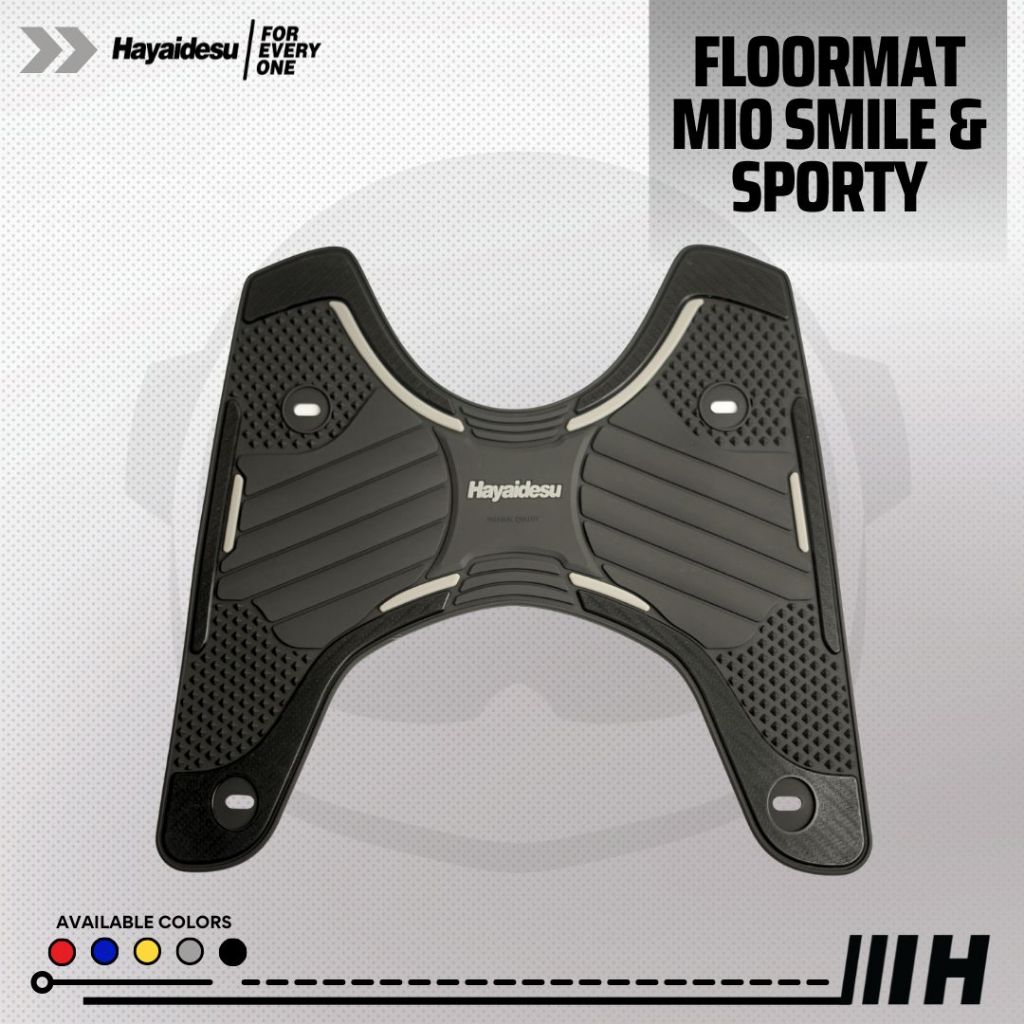 Hayaidesu Floor Mat MIO SMILE & SPORTY Karpet Motor - Premium Quality