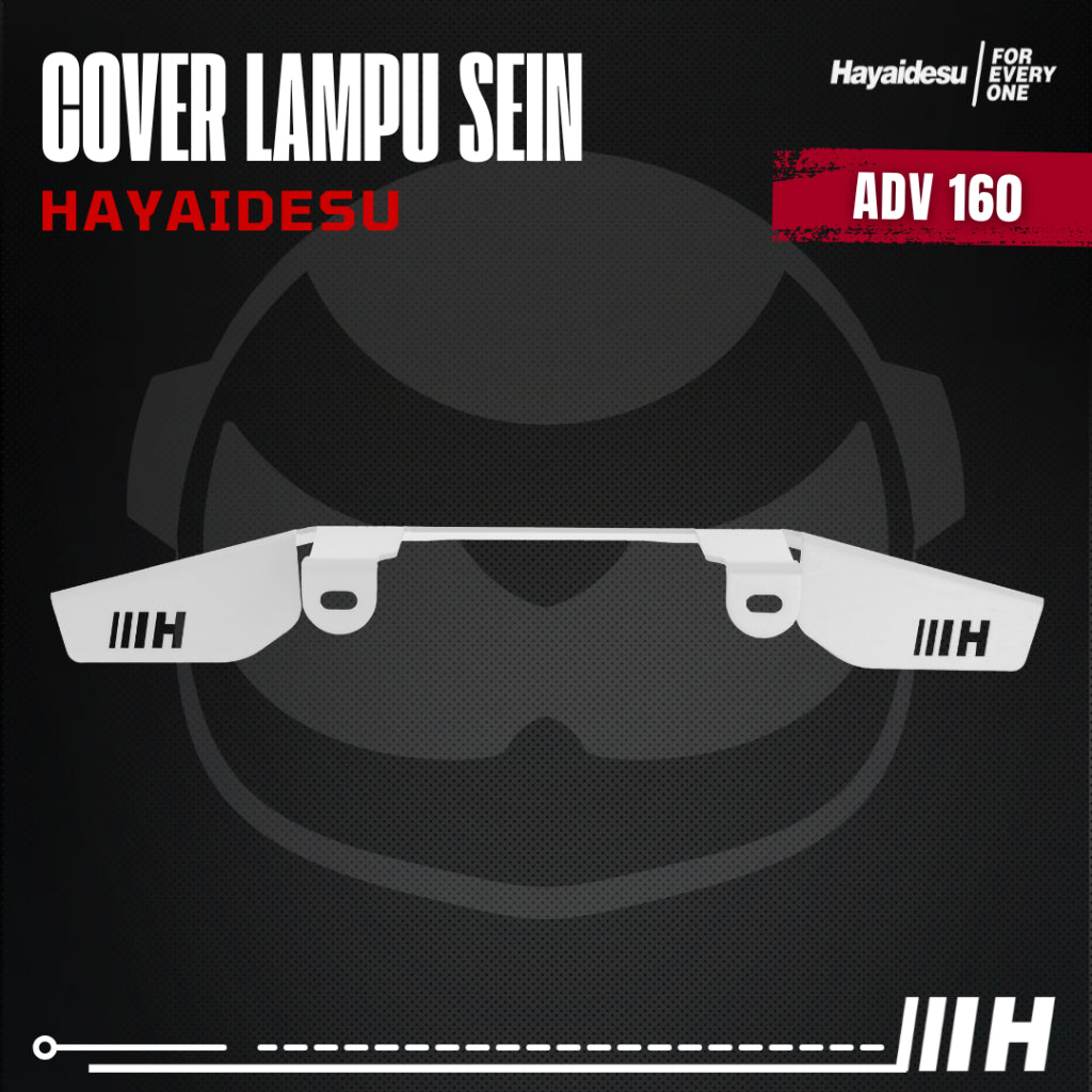 Hayaidesu Cover Pelindung Lampu Sein Belakang Honda ADV 160 (2022-2026) CBS/ABS/ROADSYNC