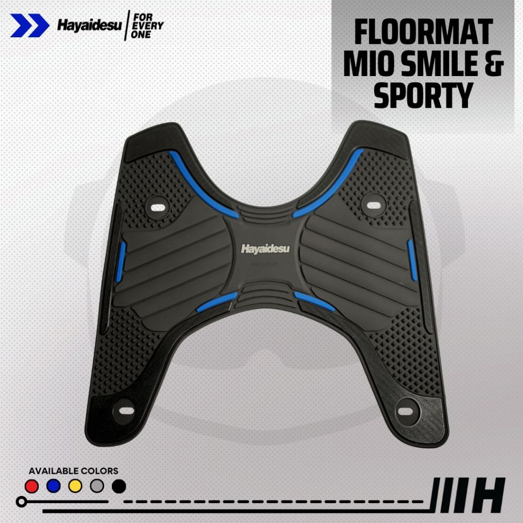 Hayaidesu Floor Mat MIO SMILE & SPORTY Karpet Motor - Premium Quality