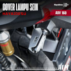 Hayaidesu Cover Pelindung Lampu Sein Belakang Honda ADV 160 (2022-2026) CBS/ABS/ROADSYNC