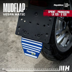 Hayaidesu Mudflap Vespa Matic Sprint, Primavera, LX 125, S 125 Penahan Lumpur - Premium Quality