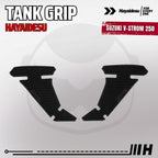 Hayaidesu Tank Grip Suzuki V STROM 250 - Piranha Skin Motive