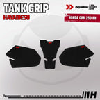Hayaidesu Tank Pad & Tank Grip Honda CBR 250RR - Piranha Skin Motive