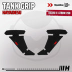 Hayaidesu Tank Grip Suzuki V STROM 250 - Piranha Skin Motive
