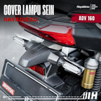Hayaidesu Cover Pelindung Lampu Sein Belakang Honda ADV 160 (2022-2026) CBS/ABS/ROADSYNC