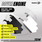 Hayaidesu ENGINE COVER Pelindung Bawah Mesin Motor Honda BEAT (2024 - 2025), SCOOPY 2025