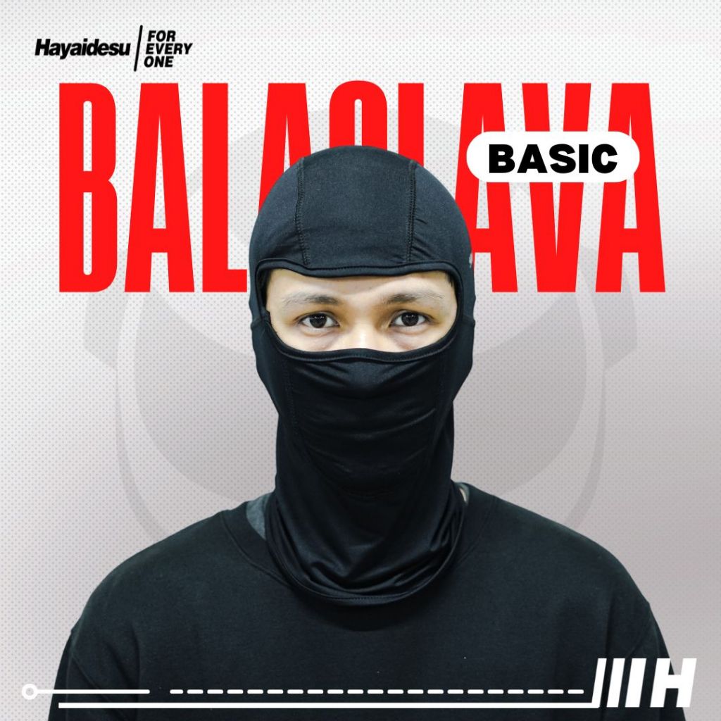Hayaidesu Balaclava Basic - Masker Outdoor Full Face