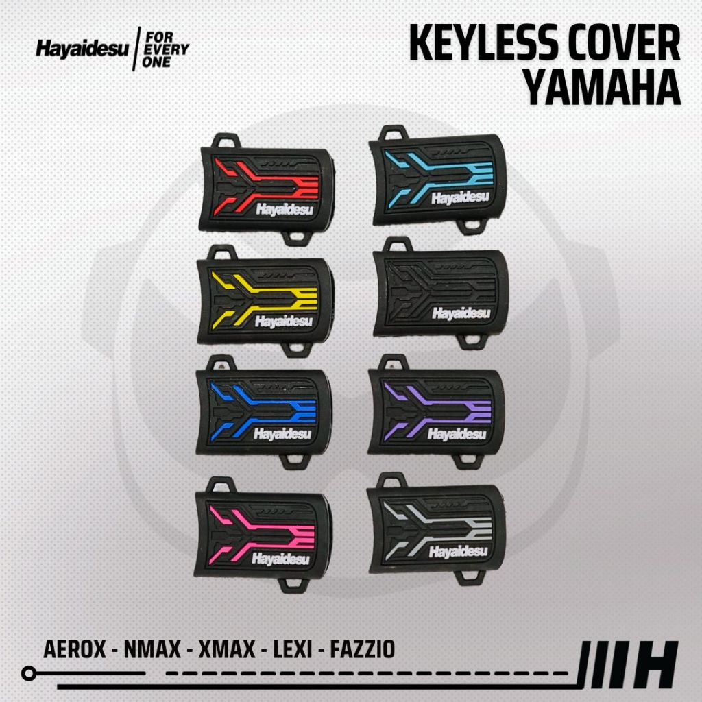 Hayaidesu Keyless Remote Key Cover For Yamaha Series 2 - XMAX , New NMAX, FAZZIO , AEROX , LEXI