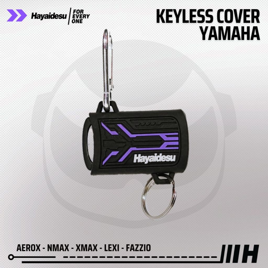 Hayaidesu Keyless Remote Key Cover For Yamaha Series 2 - XMAX , New NMAX, FAZZIO , AEROX , LEXI