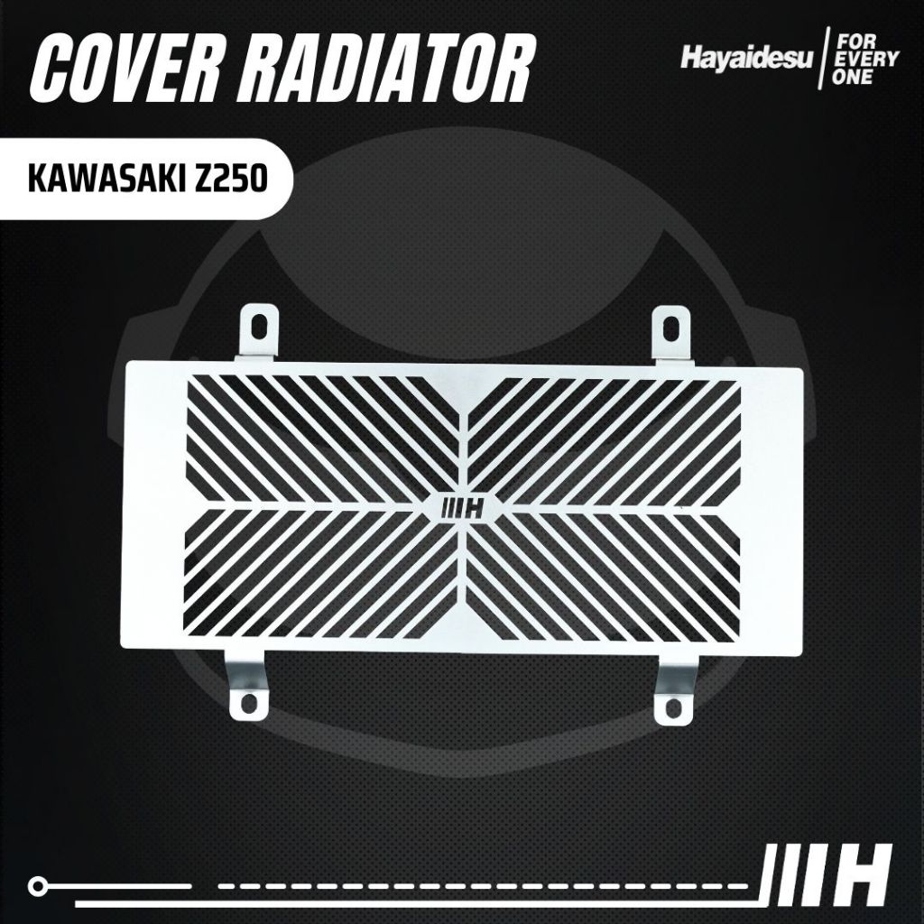 HAYAIDESU RADIATOR COVER KAWASAKI Z250
