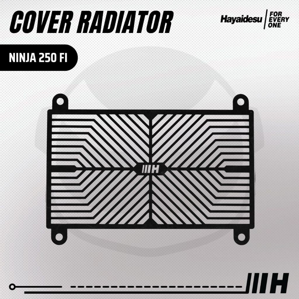 HAYAIDESU RADIATOR COVER KAWASAKI NINJA 250 FI