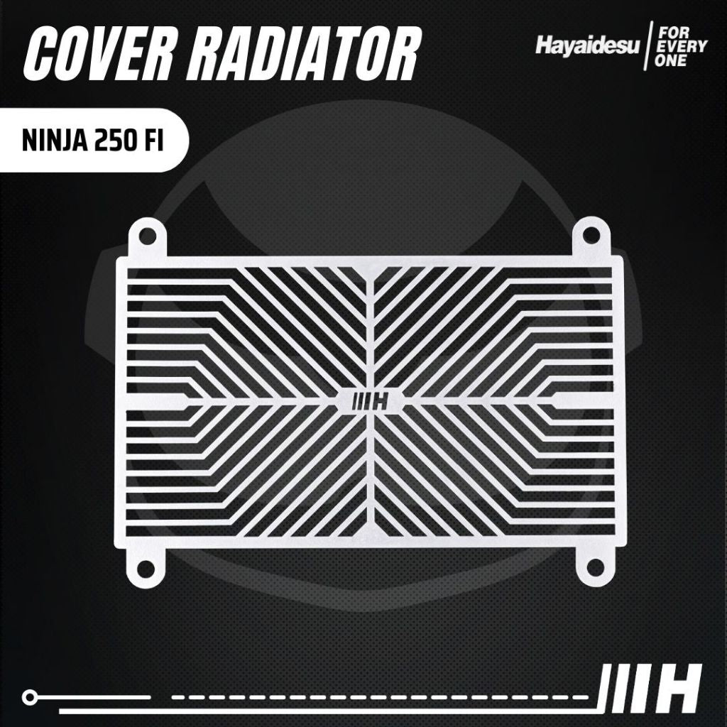 HAYAIDESU RADIATOR COVER KAWASAKI NINJA 250 FI