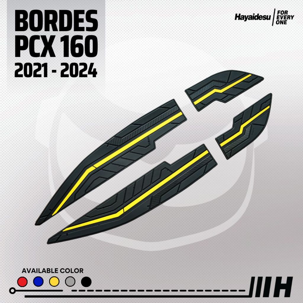 Hayaidesu Floor Step Boardrest Karpet Motor PCX 160 (2021-2024) Bordes -  Premium Quality