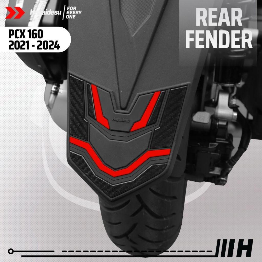 Hayaidesu PCX 160 Body Protector Rear Fender Cover
