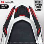 Hayaidesu Honda PCX 160 2025 (CBS/ABS/RoadSync) Body Protector Upper Stop Lamp & Behel Cover