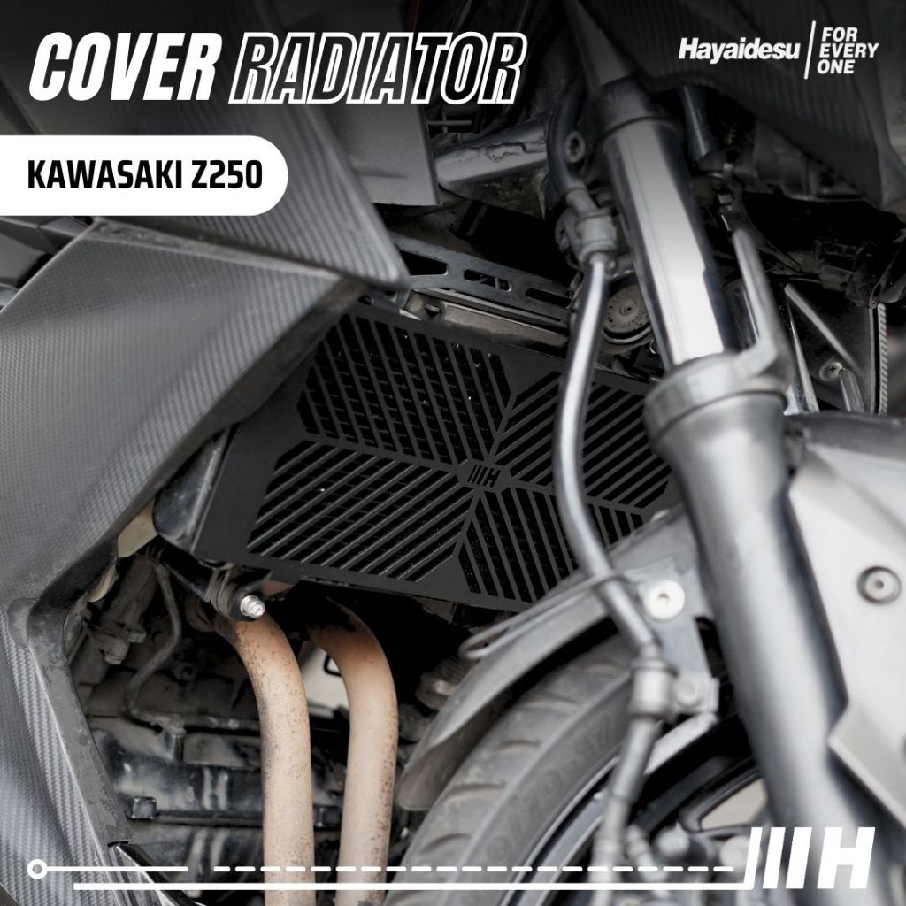 HAYAIDESU RADIATOR COVER KAWASAKI Z250