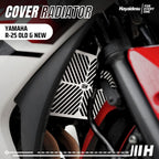HAYAIDESU RADIATOR COVER YAMAHA R-25 OLD & NEW