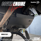 Hayaidesu ENGINE COVER Pelindung Bawah Mesin Motor Yamaha NMAX OLD (2015 - 2019)