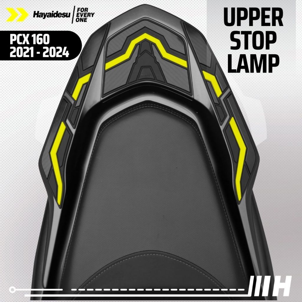 Hayaidesu PCX 160 (2021-2024) Body Protector UPPER STOP LAMP BEHEL Cover