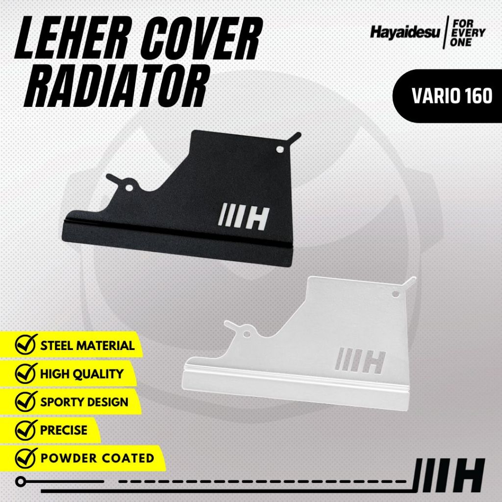 Hayaidesu HONDA VARIO 160 Cover Leher Radiator