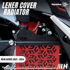 Hayaidesu Yamaha New Aerox Connected 2021-2024 Cover Leher Radiator