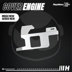 Hayaidesu ENGINE COVER Pelindung Bawah Mesin Motor Yamaha New NMAX & New AEROX