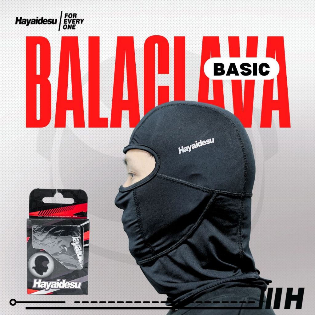 Hayaidesu Balaclava Basic - Masker Outdoor Full Face
