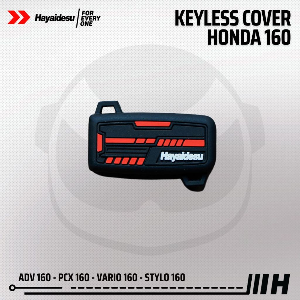 Hayaidesu Keyless Remote Key Cover For Honda Series 1 -  STYLO 160 ADV 160 PCX 160 VARIO 160 BEAT 2024 VARIO 125 CBS ISS