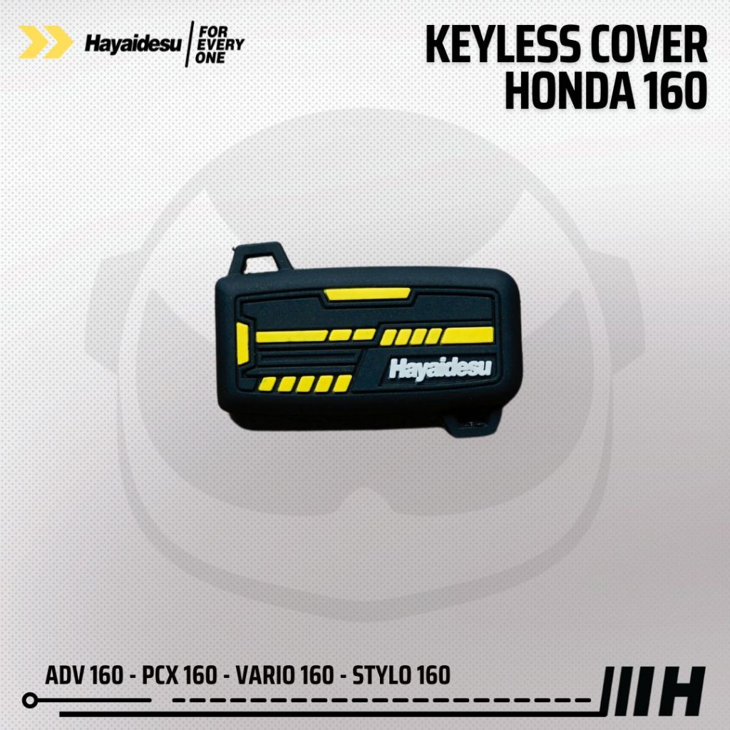 Hayaidesu Keyless Remote Key Cover For Honda Series 1 -  STYLO 160 ADV 160 PCX 160 VARIO 160 BEAT 2024 VARIO 125 CBS ISS