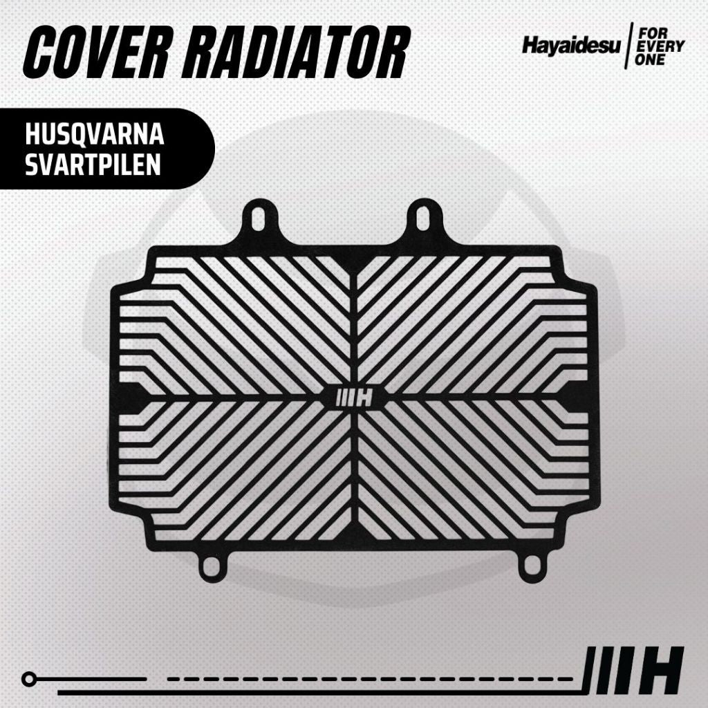 HAYAIDESU RADIATOR COVER HUSQVARNA SVARTPILEN