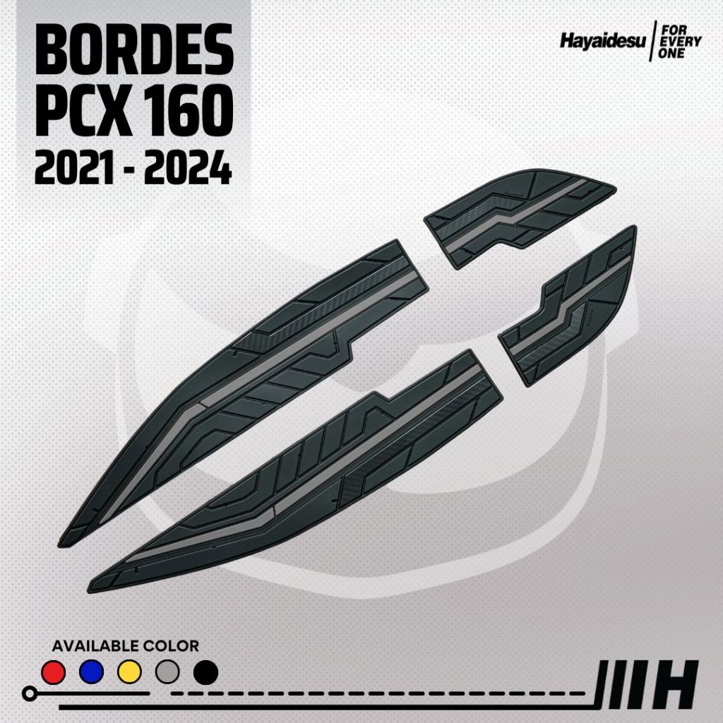 Hayaidesu Floor Step Boardrest Karpet Motor PCX 160 (2021-2024) Bordes -  Premium Quality