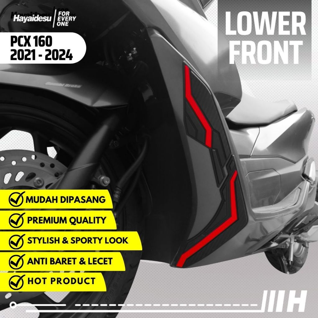 Hayaidesu PCX 160 (2021-2024) Body Protector Lower Front Cover